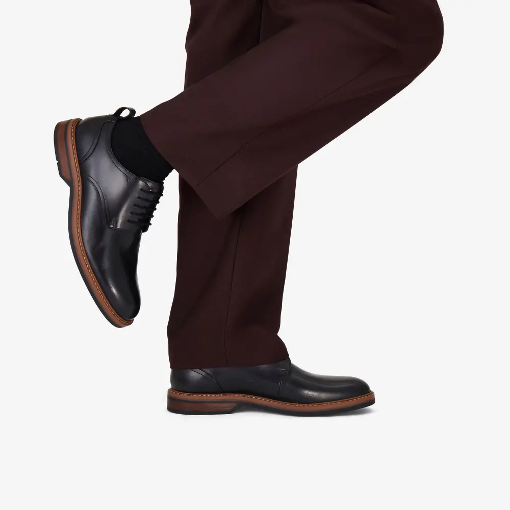 Men’s Aldwin Lace Black Leather Oxfords online