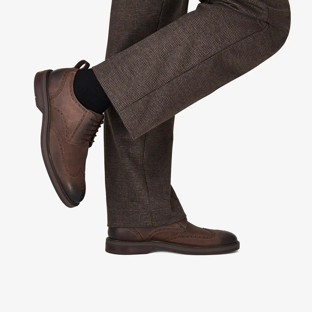 Men’s Aldwin Limit Brown Leather Oxfords online