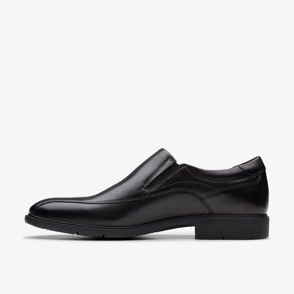 Mens Eldredge Step Black Leather Loafer online