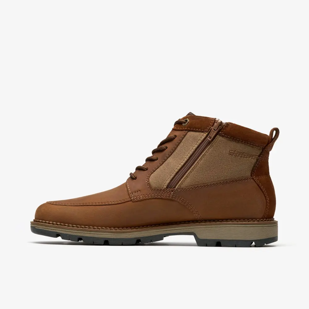 Mens Maplewalk Rise Dark Tan Leather Boots online
