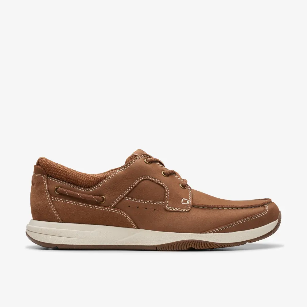 Mens Sailview Lace Light Tan Nubuck Boat Shoes online