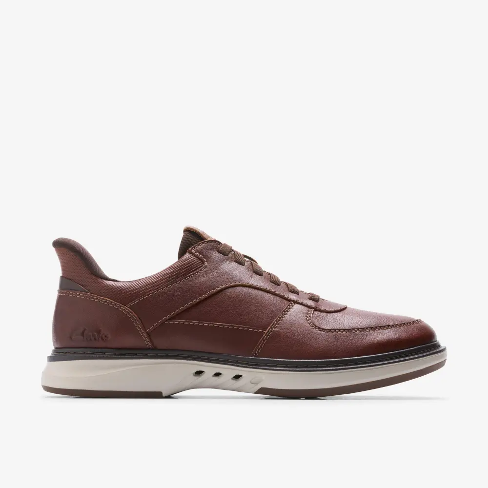 Mens Un Briley Tie Dark Tan Shoes online