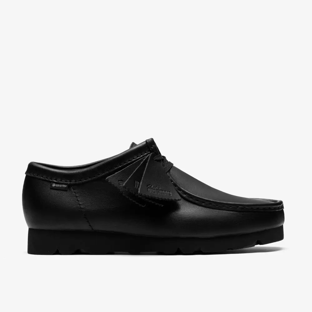 Mens Wallabee Gore-Tex Black/Black Leather online