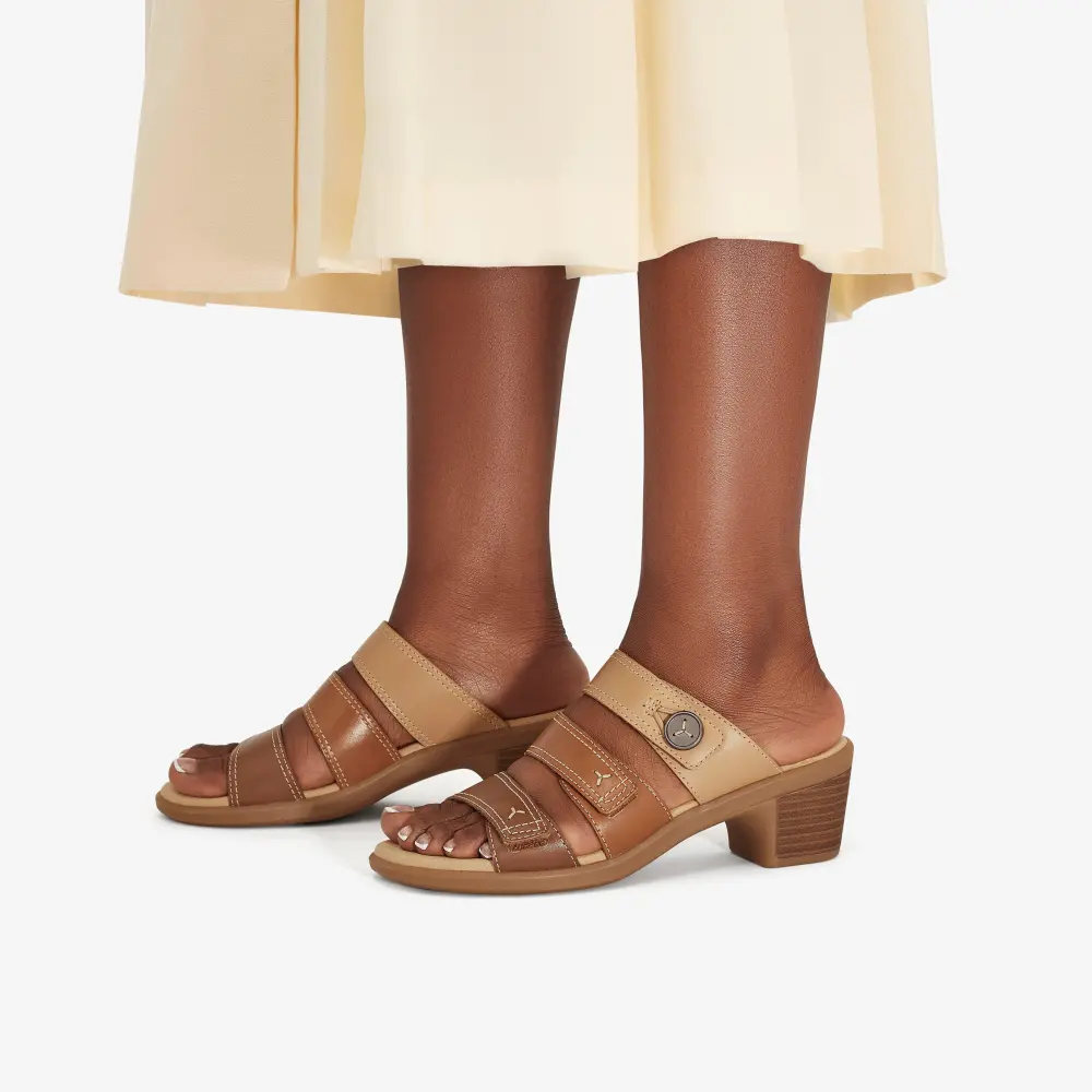 Women’s Emily 2 Adella Brown Multicolour Heeled Sandals online