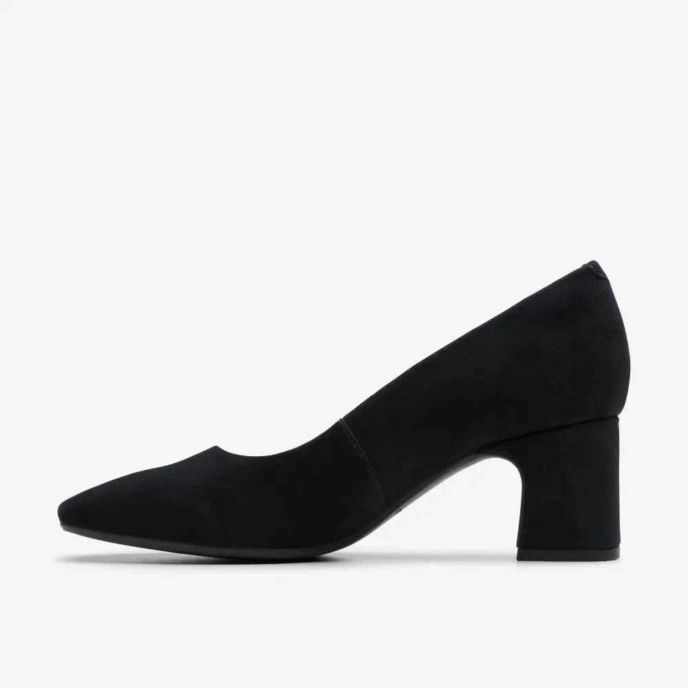 Womens Fernie Court Black Suede Heels online