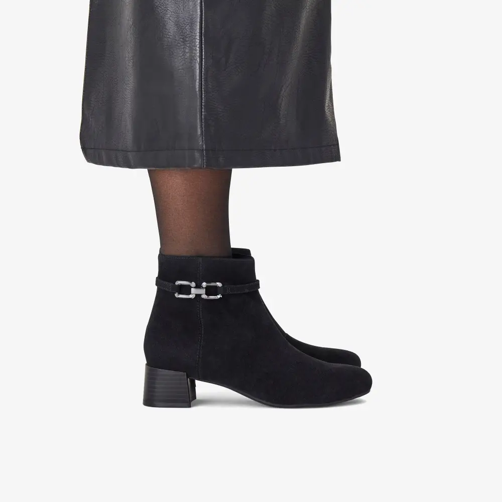 Womens Iridessa Air Black Suede Ankle Boots online