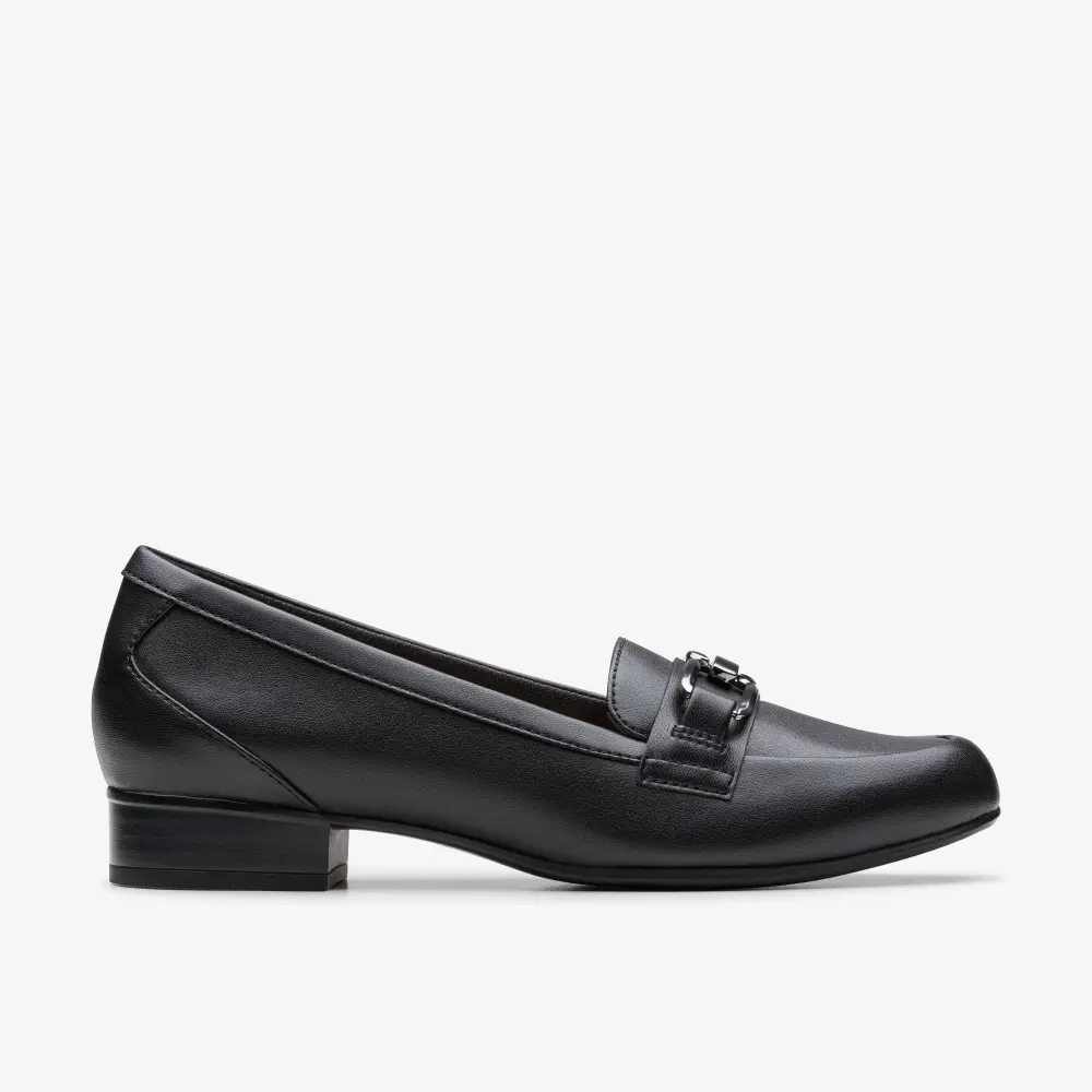 Womens Juliet Echo Black Leather Loafers online