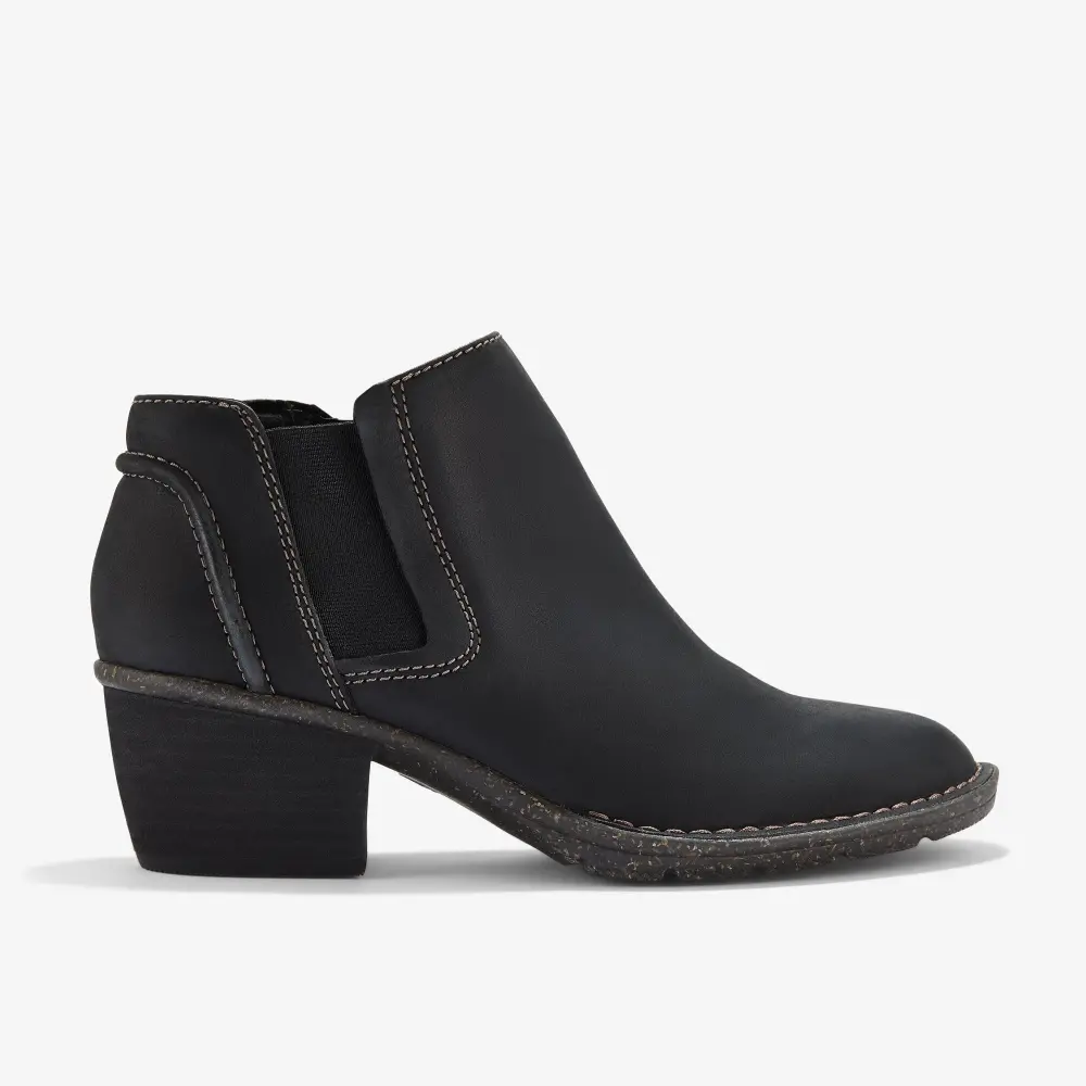 Womens Kastela Lo Black Leather Ankle Boots online