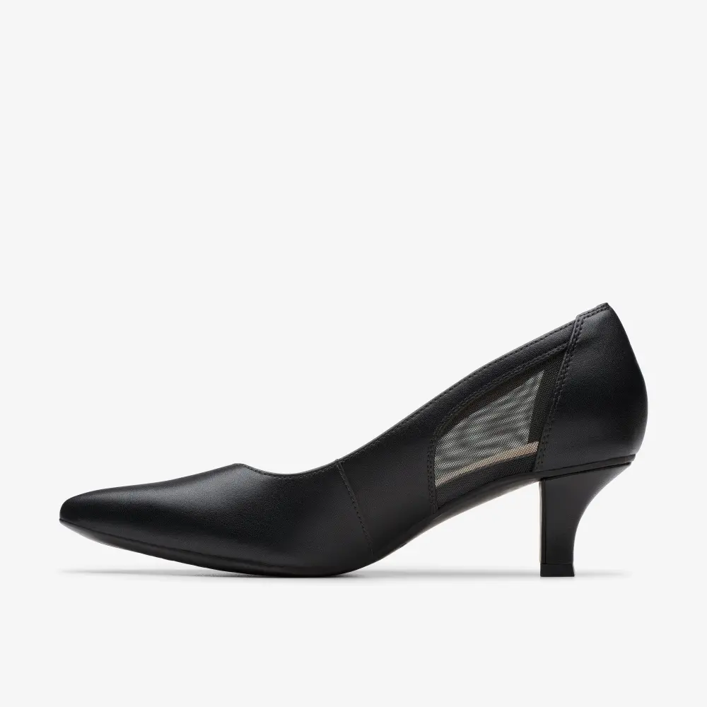 Womens Kepley Cora Black Leather Pumps online