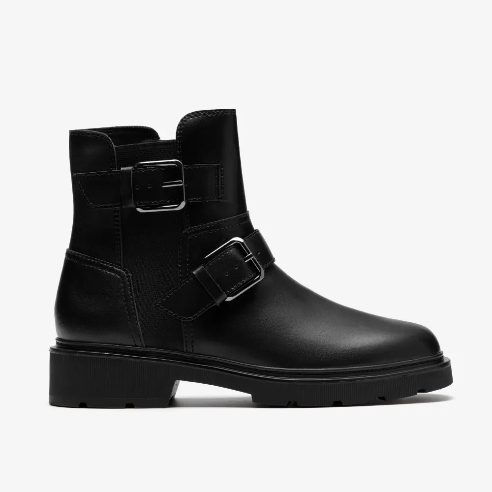Womens Lauryl Bay Black Leather Ankle Boots online