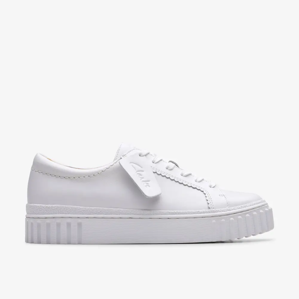 Womens Mayhill Walk White Leather Sneakers online