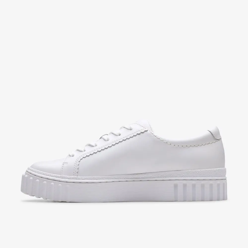 Womens Mayhill Walk White Leather Sneakers online
