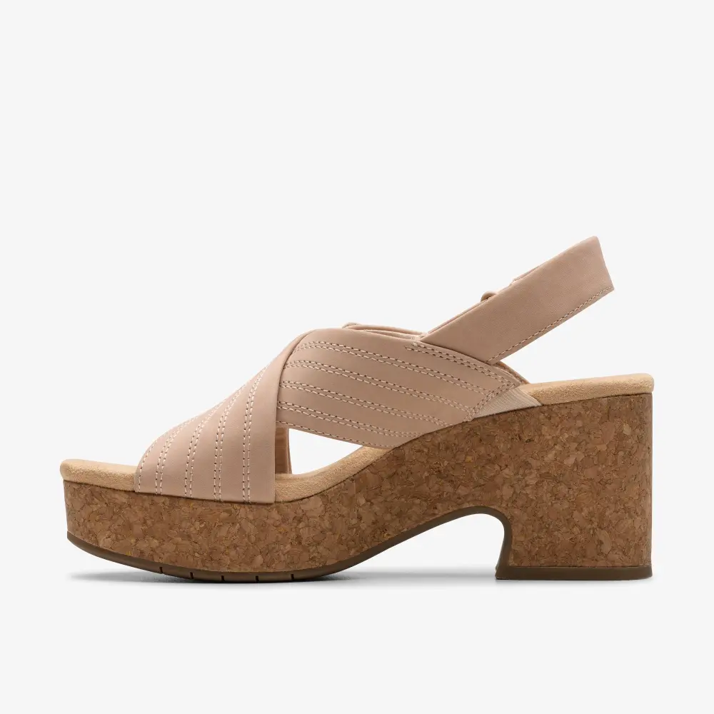 Womens Nerisa West Sand Nubuck Wedges online